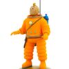 Figura Resina Tintín. Tintín Luna (Escala 12 cm)