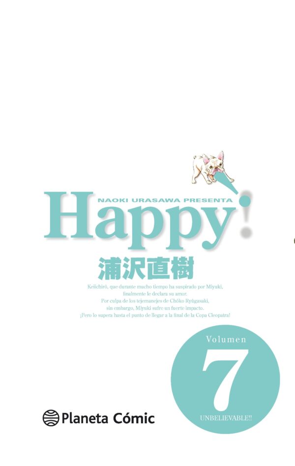 Manga Happy 11 Planeta Comic Naoki Urasawa Comprar