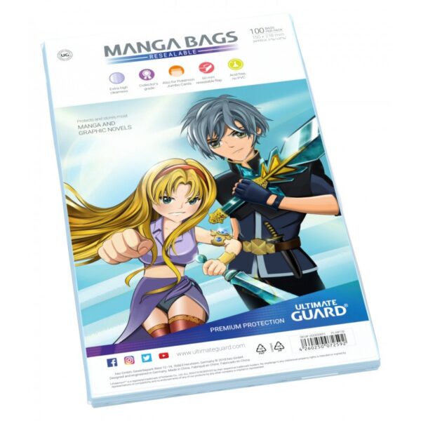 Bolsas Protectoras para Manga con Cierre Reutilizable