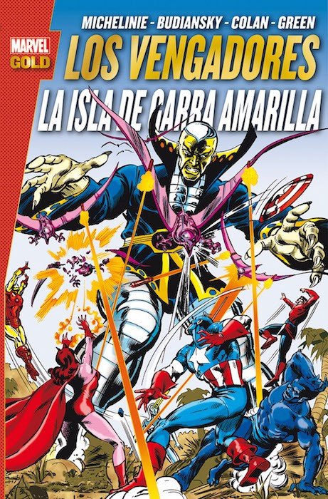 Los Vengadores. La Isla de Garra Amarilla (Marvel Gold)