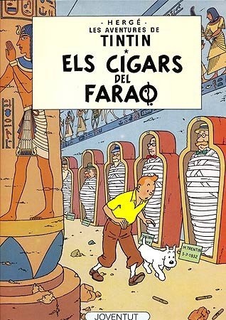 tintin els cigars del farao