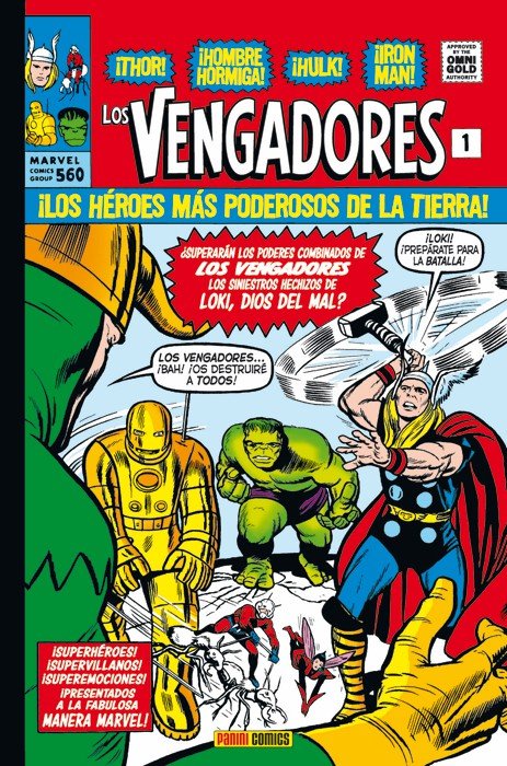 Los Vengadores 1. La Llegada de los Vengadores (Marvel Gold)