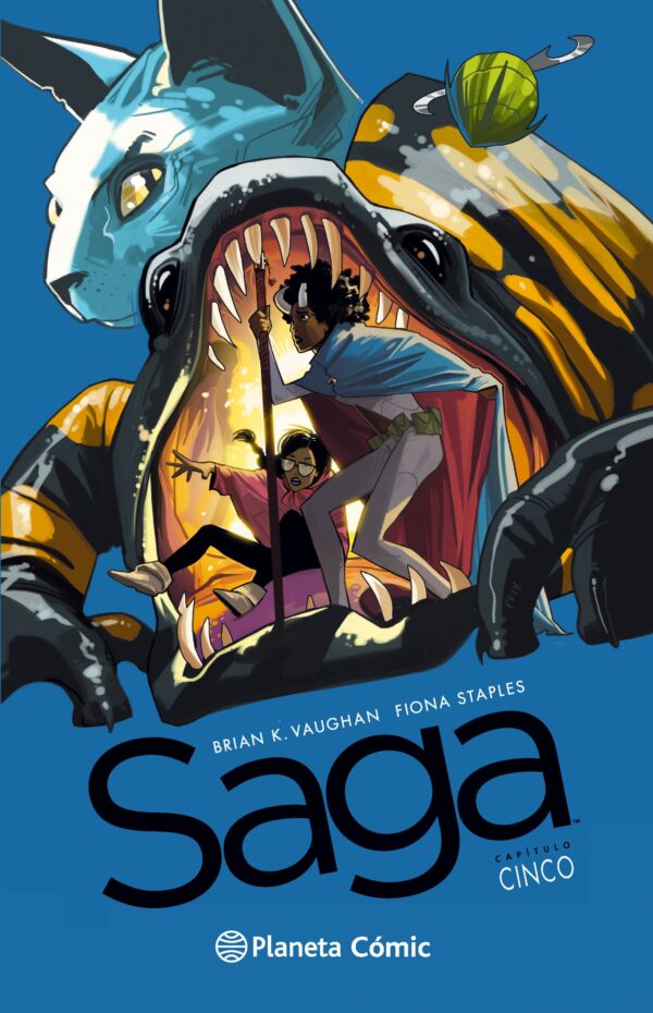 Saga 5 Planeta Comic Vaughan Staples Comprar