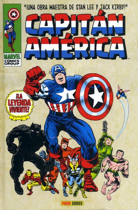 Capitán América 1. La Leyenda Viviente (Marvel Gold)