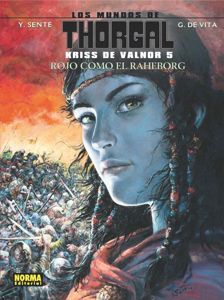 Los Mundos del Thorgal. Kriss de Valnor 5. Rojo como el Raheborg