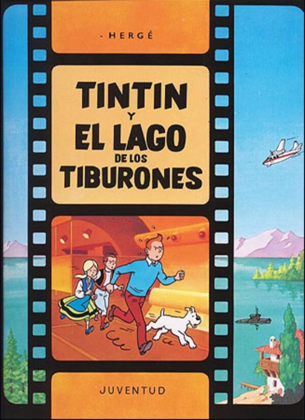 Tintín y el Lago de los Tiburones Comic