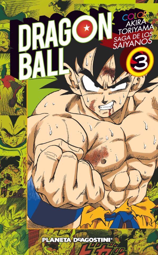 Dragon Ball Color. Saiyan 3