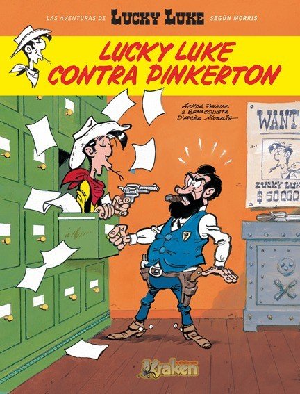 Lucky Luke. Lucky Luke contra Pinkerton