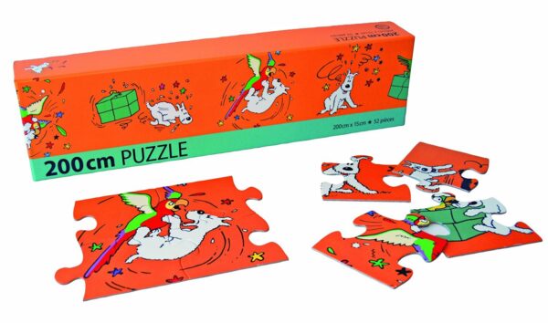 Puzzle Tintín. Modelo Milú (2 metros)