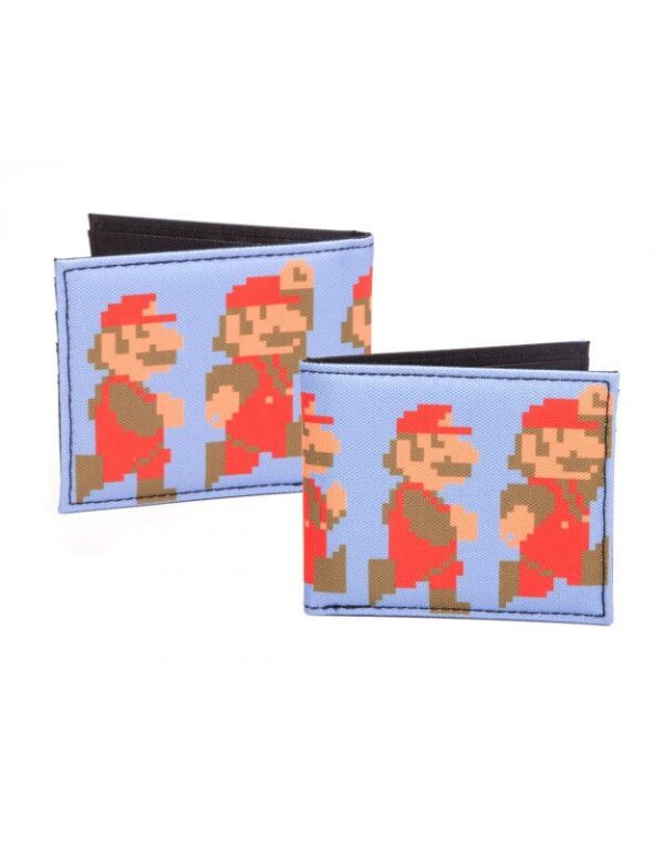 Cartera - Billetera Píxel Mario Nintendo