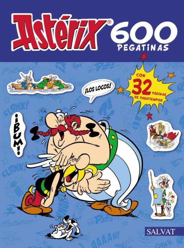 Astérix 600 Pegatinas Salvat