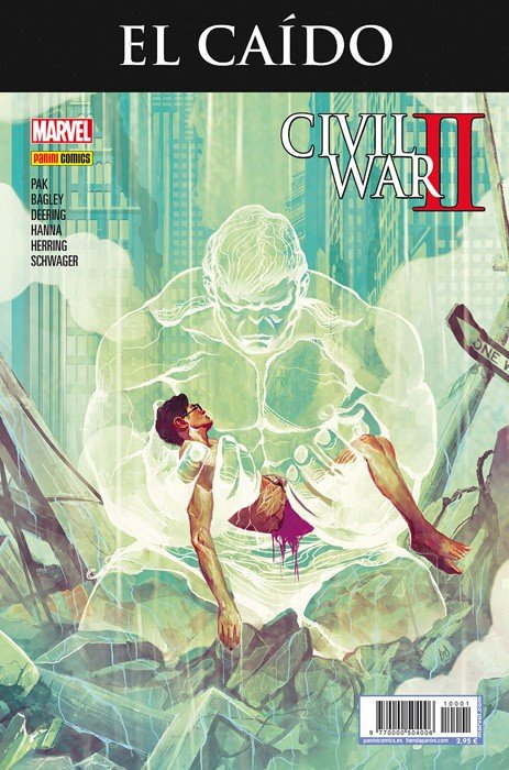 Civil War II El Caído Portada Alternativa Marvel Panini Comics