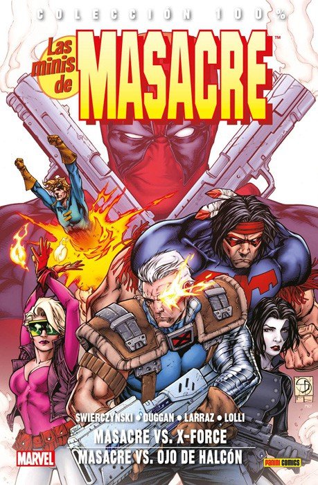Las Minis de Masacre 5. Vs X-Force / Vs Ojo de Halcón 100% Marvel