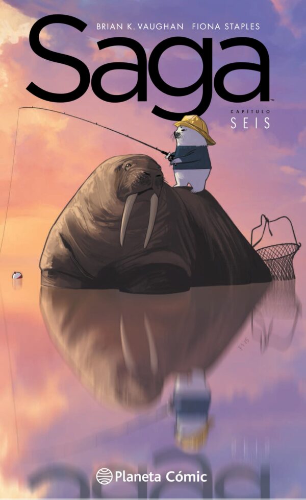 Saga 6 Planeta Comic Vaughan Staples