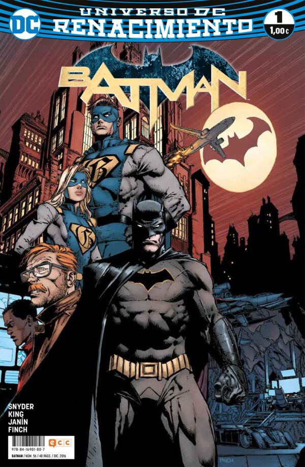 Batman 56 ECC Comics DC Renacimiento