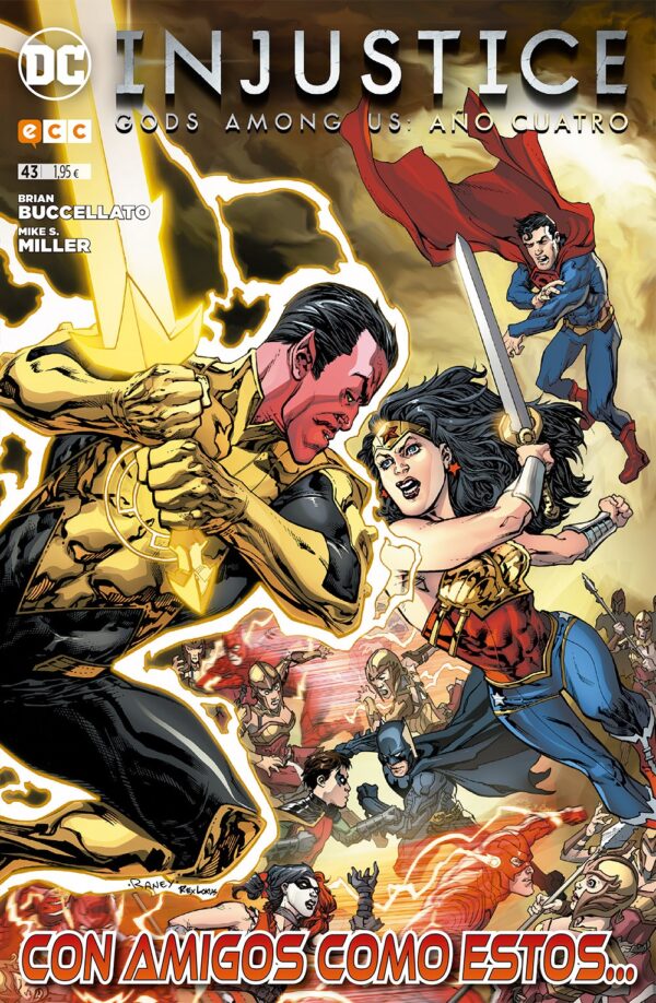 Injustice gods among us 43 ECC Comics videojuego