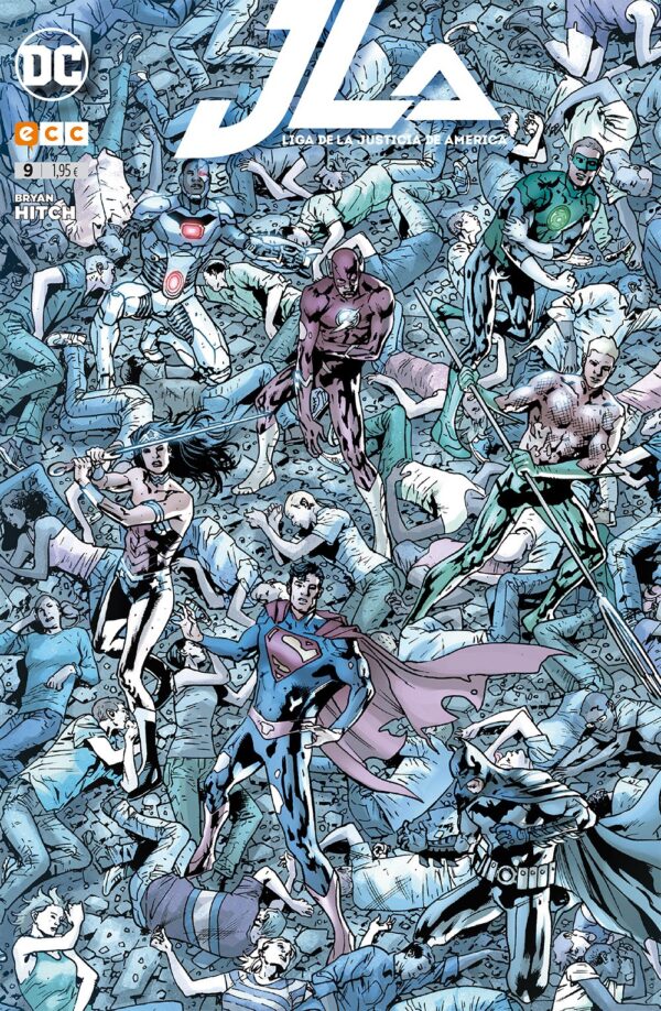 JLA Liga de la Justicia América 9 ECC Comics