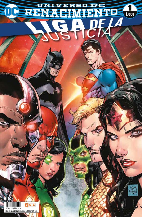 Liga de la justicia 56 ECC Ediciones DC Comics
