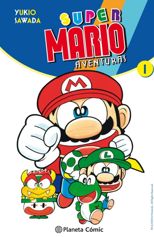 Super Mario Aventuras 1 Planeta Comic Nintendo Comprar