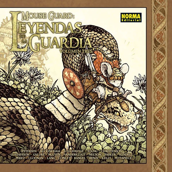 Mouse Guard Leyendas de la Guardia 3 Norma Comics