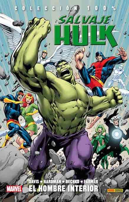 Salvaje Hulk 1 El Hombre Interior Panini Comics Marvel Alan Davis