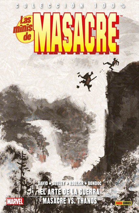 Las Minis de Masacre 6 El Arte de la Guerra / Vs. Thanos Panini Comics