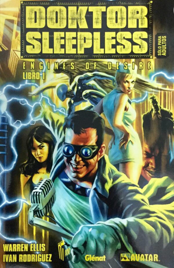 Doktor Sleepless Engines of Desire Comprar Comic Oferta Warren Ellis