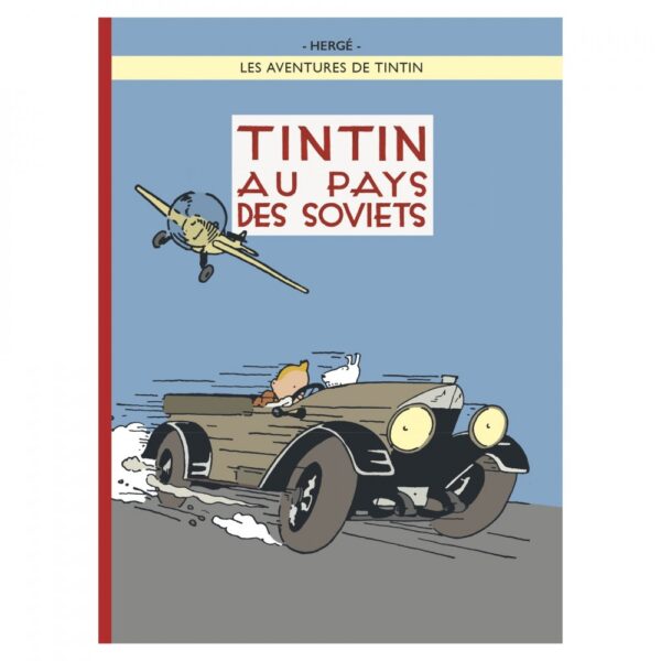 Tintin en el país de los soviets color en Frances