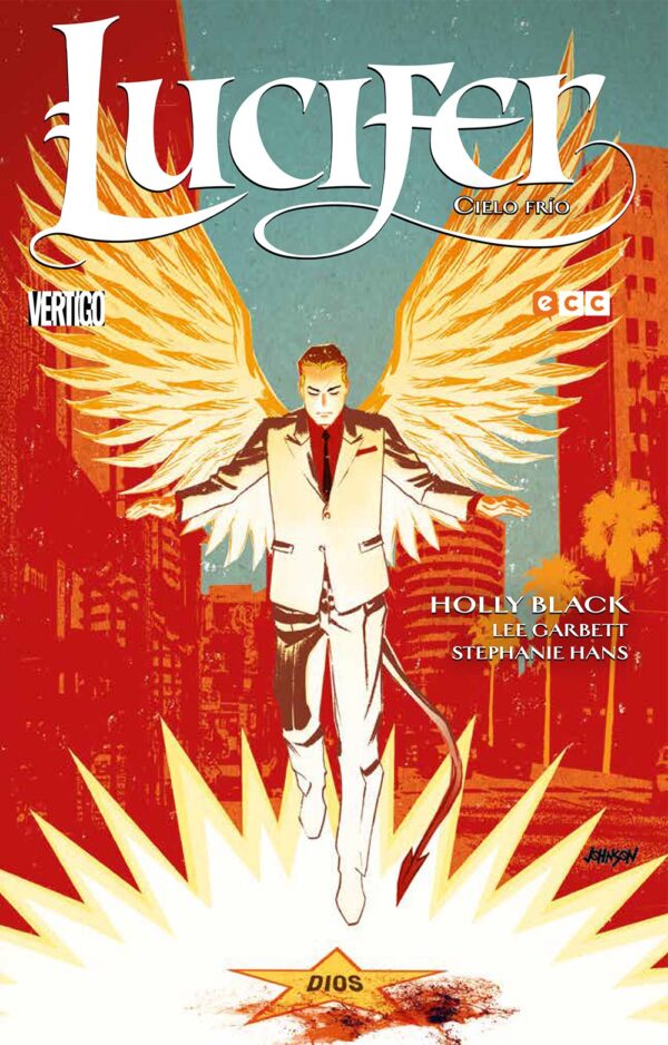 Lucifer Cielo Frío Vertigo DC Comics ECC Ediciones