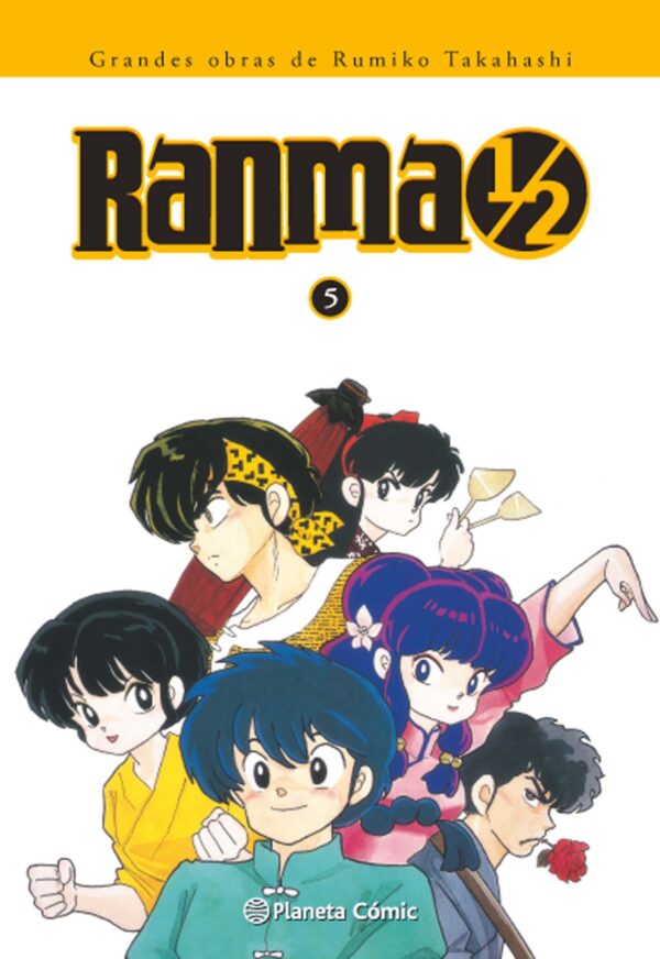 Ranma 1/2 Kanzenban 5 Planeta Comic Manga Rumiko Takahashi