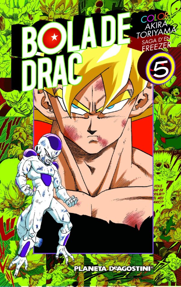 Bola de Drac Color. Saga d'en Freezer 5 (Catalán)