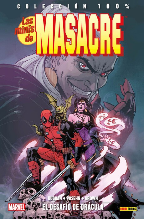 Las Minis de Masacre 7 El Desafío de Drácula 100% Marvel Panini Comics