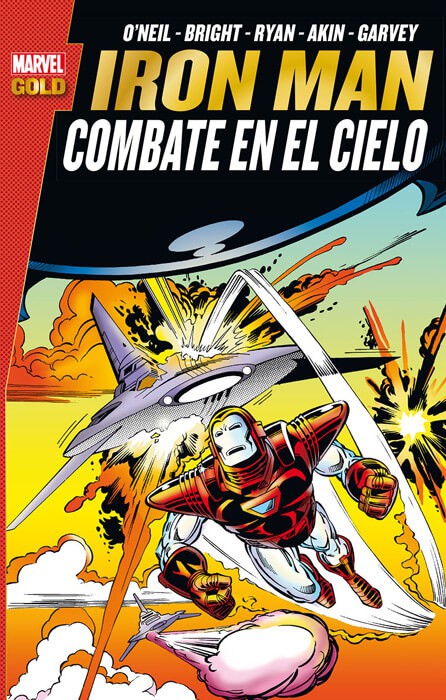 Iron Man Combate en el Cielo Marvel Gold Comprar Panini Comics O'Neil
