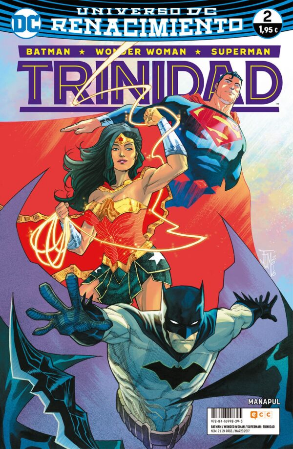 Batman Superman Wonder Woman Trinidad 2 ECC Ediciones DC Comics