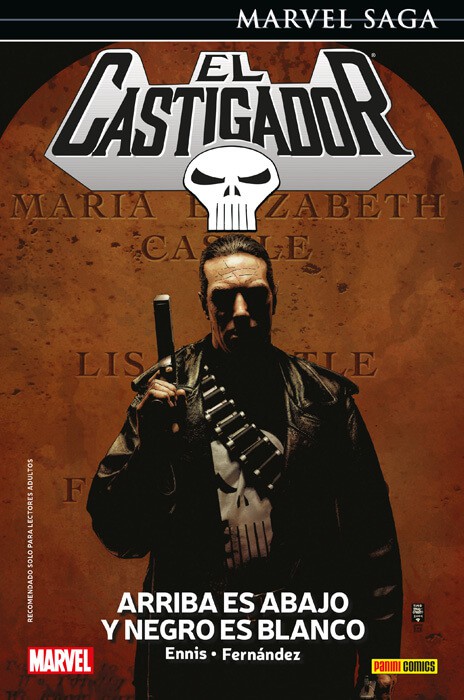 El Castigador 5. Arriba Es Abajo y Negro Es Blanco (Marvel Saga 30)