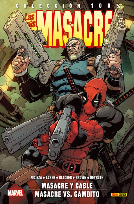 Las Minis de Masacre 8. Masacre y Cable / Masacre Vs. Gambito (100% Marvel)