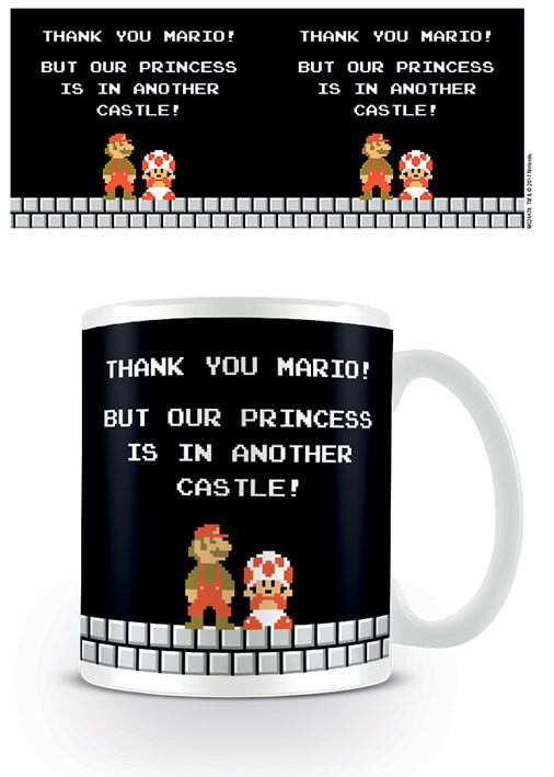 Taza Super Mario Bros Another Castle
