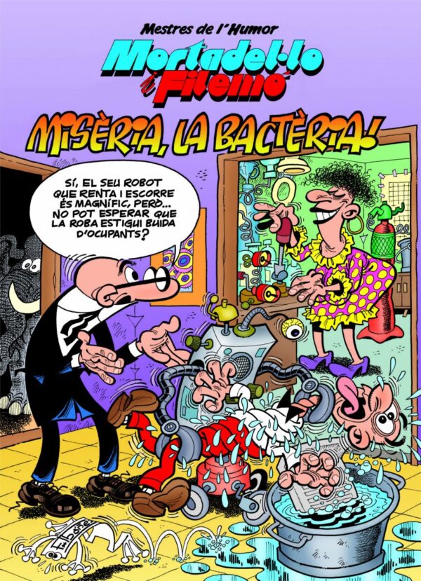 Mortadel·lo i Filemó. Misèria, la Bactèria! (Catalán)
