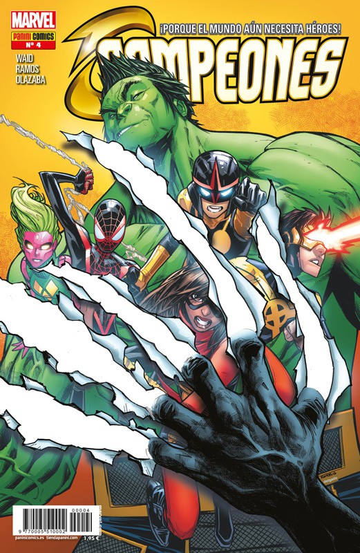 Comprar Campeones 4 Marvel Panini Comics Mark Waid