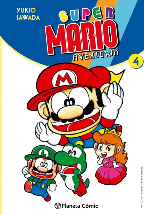 Super Mario Aventuras 4 Planeta Comic Nintendo Comprar