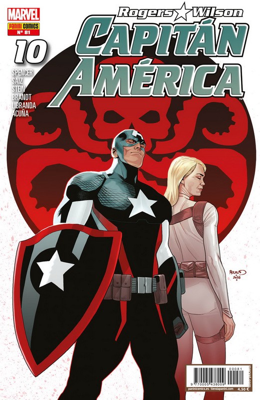 Capitán América. Rogers / Wilson 81 Panini Comics Marvel