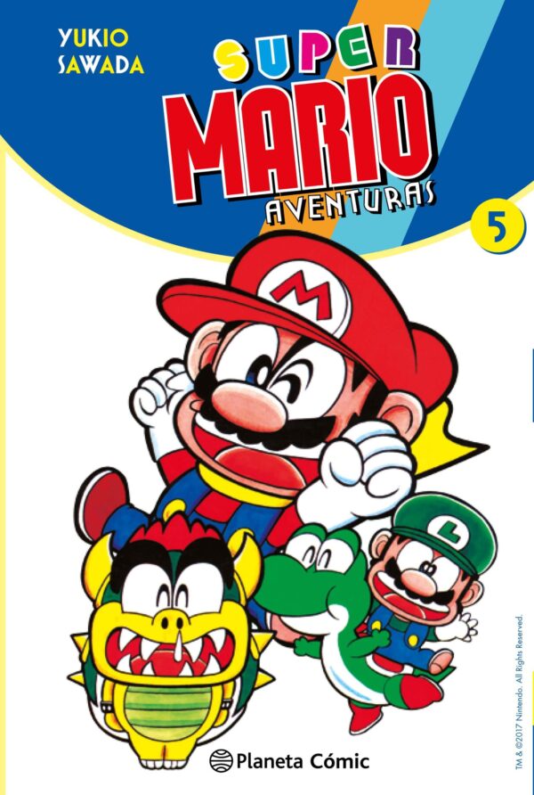 Super Mario Aventuras 5 Planeta Comic Nintendo Comprar