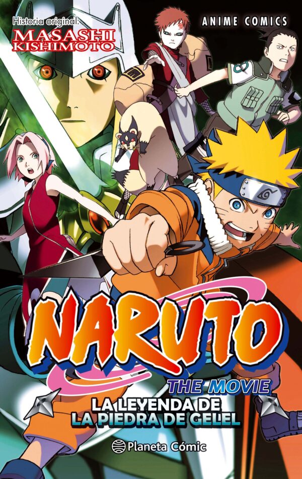 Naruto Anime Comic 3. La Leyenda de la Piedra de Gelel Planeta Manga