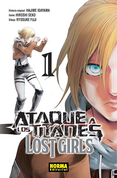 Ataque a los Titanes Lost Girls 1 Norma Editorial