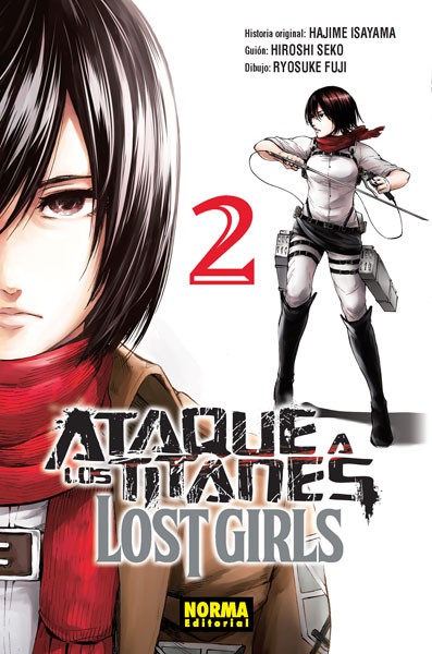 Ataque a los Titanes Lost Girls 2 Norma Editorial