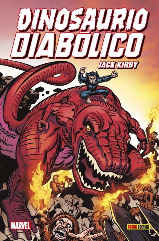 Dinosaurio Diabólico de Jack Kirby (100% Marvel HC)