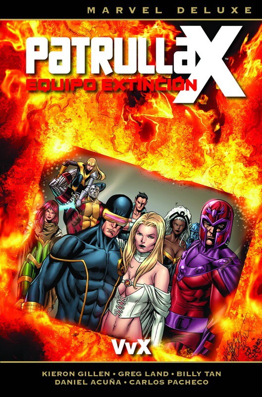 Patrulla X. Equipo Extinción 2. VvX Marvel Deluxe Panini Comics