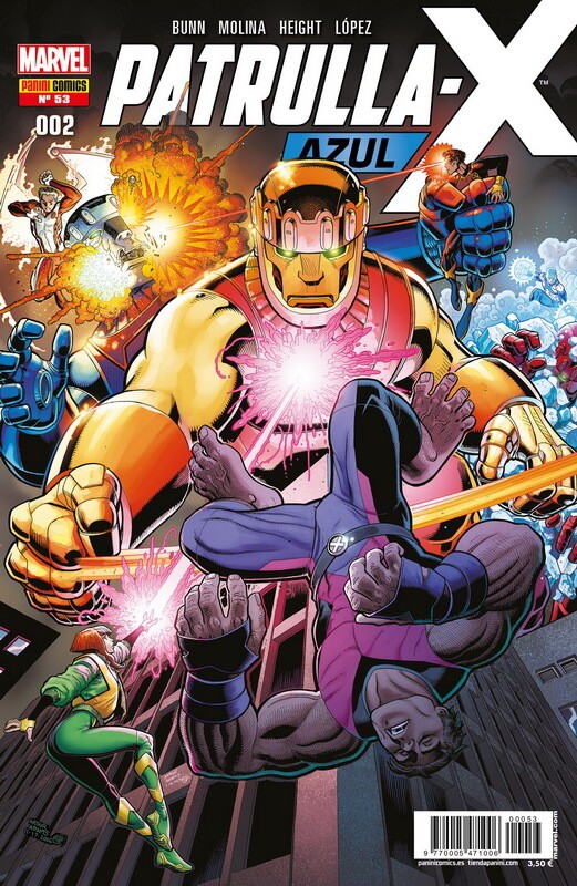 La Patrulla X Azul 53 Panini Comics