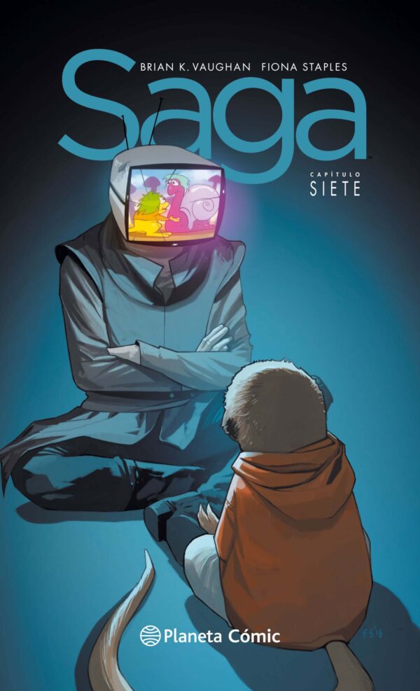 Saga 7 Planeta Comic Vaughan Staples