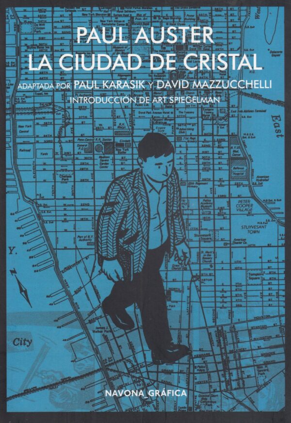 La Ciudad de Cristal Paul Auster Navona Comic
